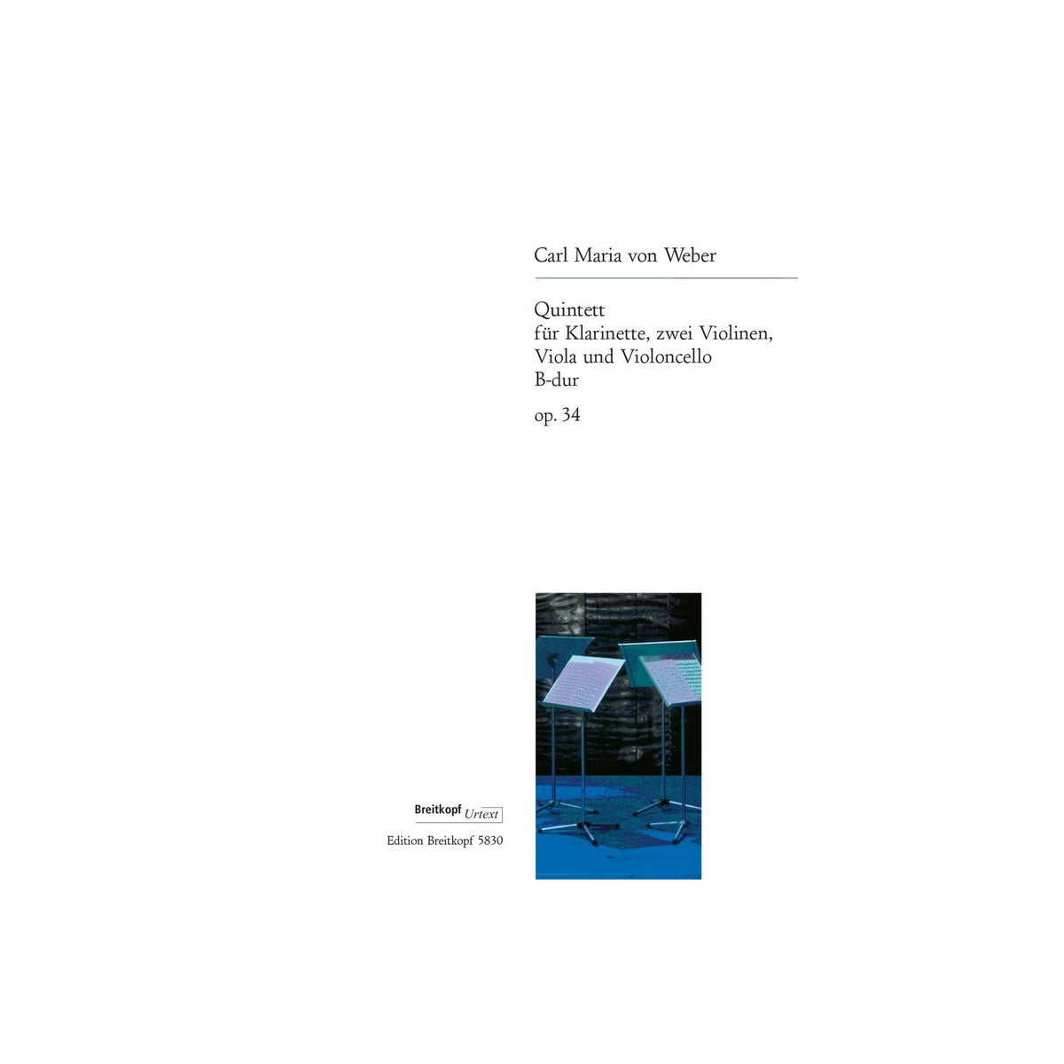 Weber, Klarinettenquintett op.34