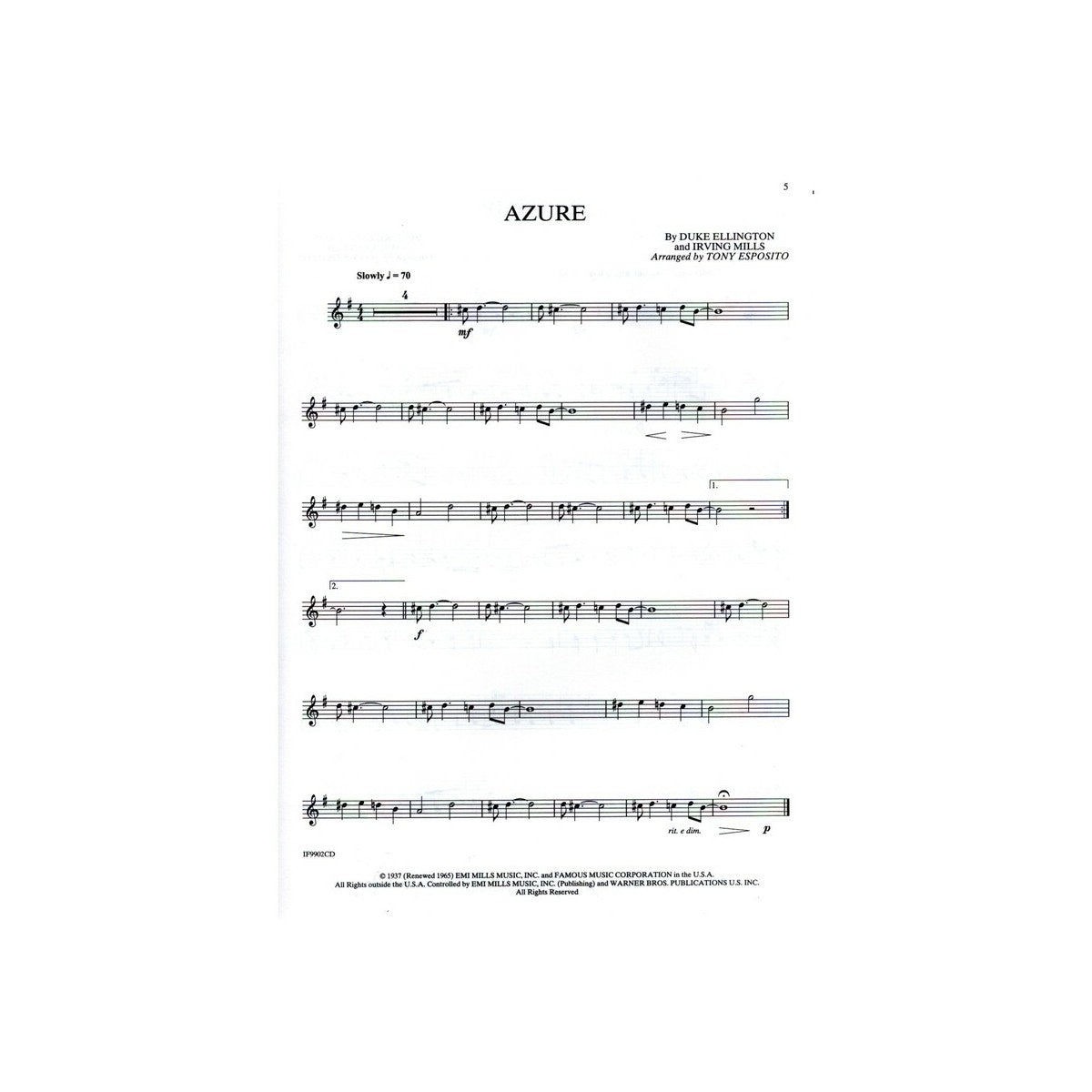 The music of Duke Ellington View 1