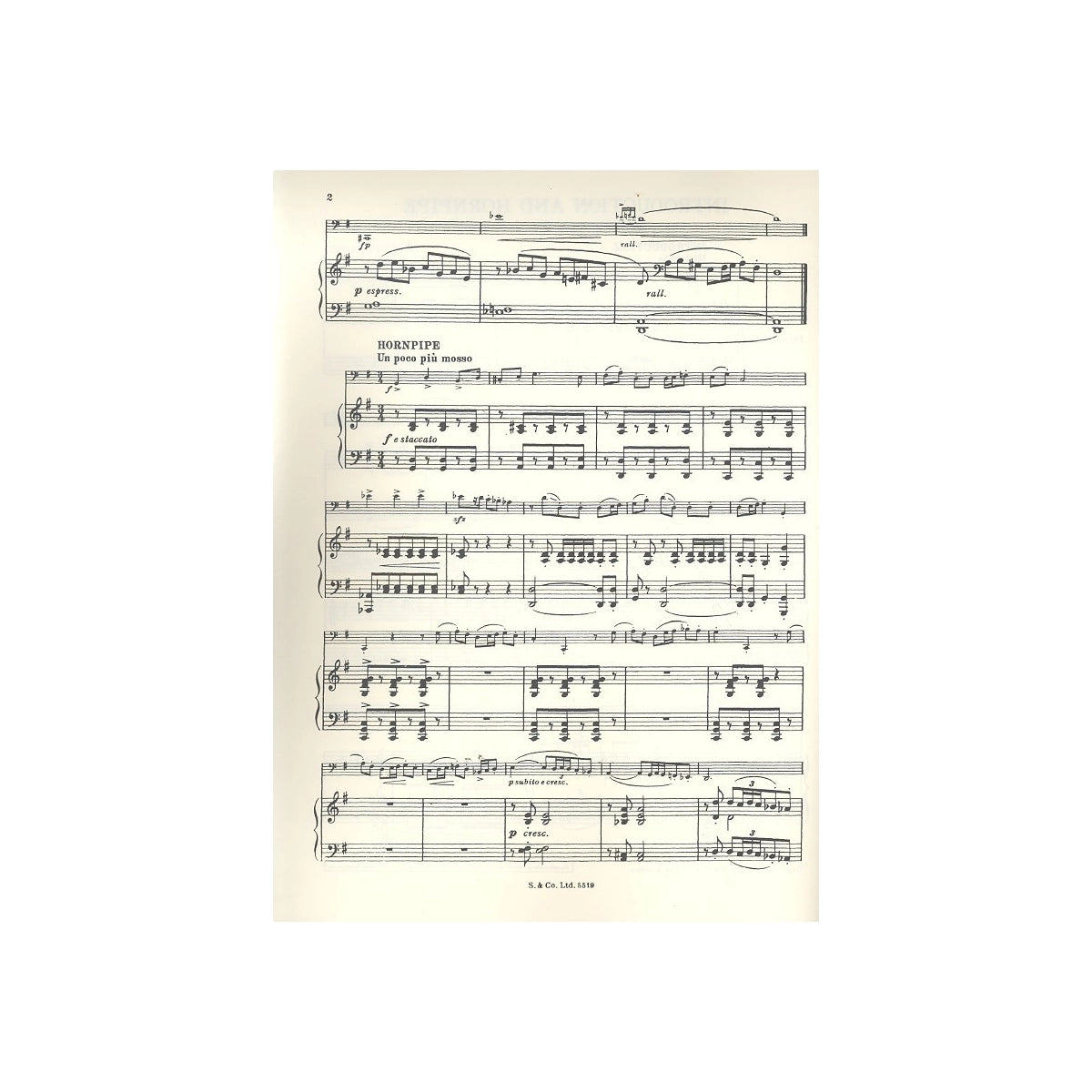 Baines, Introduction & Hornpipe View 2