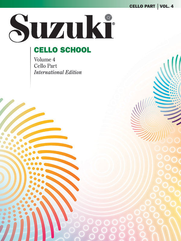 Suzuki, Shinichi Suzuki Cello School vol.4 :