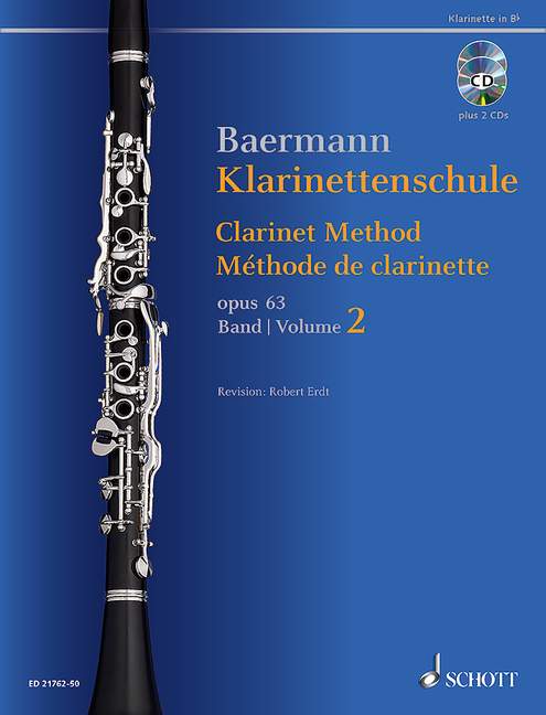 Baermann, Klarinettenschule op.63 Bd.2, & CD
