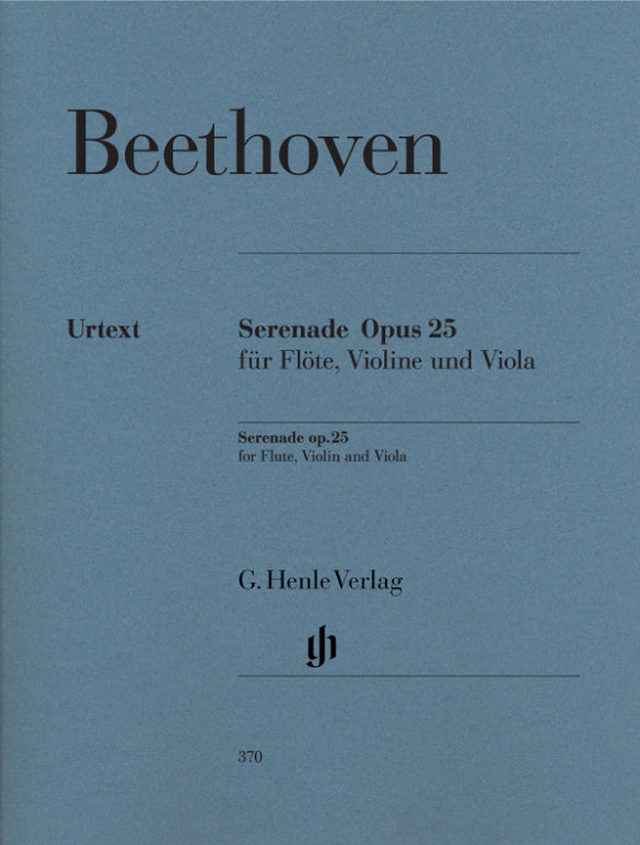 Beethoven, Serenade op.25 Fl.,Vl.,Va.