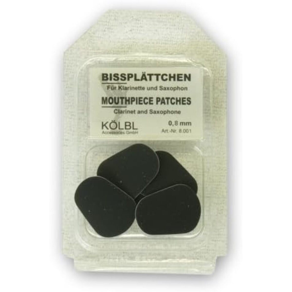 Bissgummi K Lbl Schwarz 0 8Mm